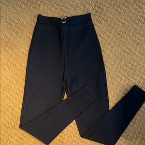 Elegant Black High-Waist Leggings